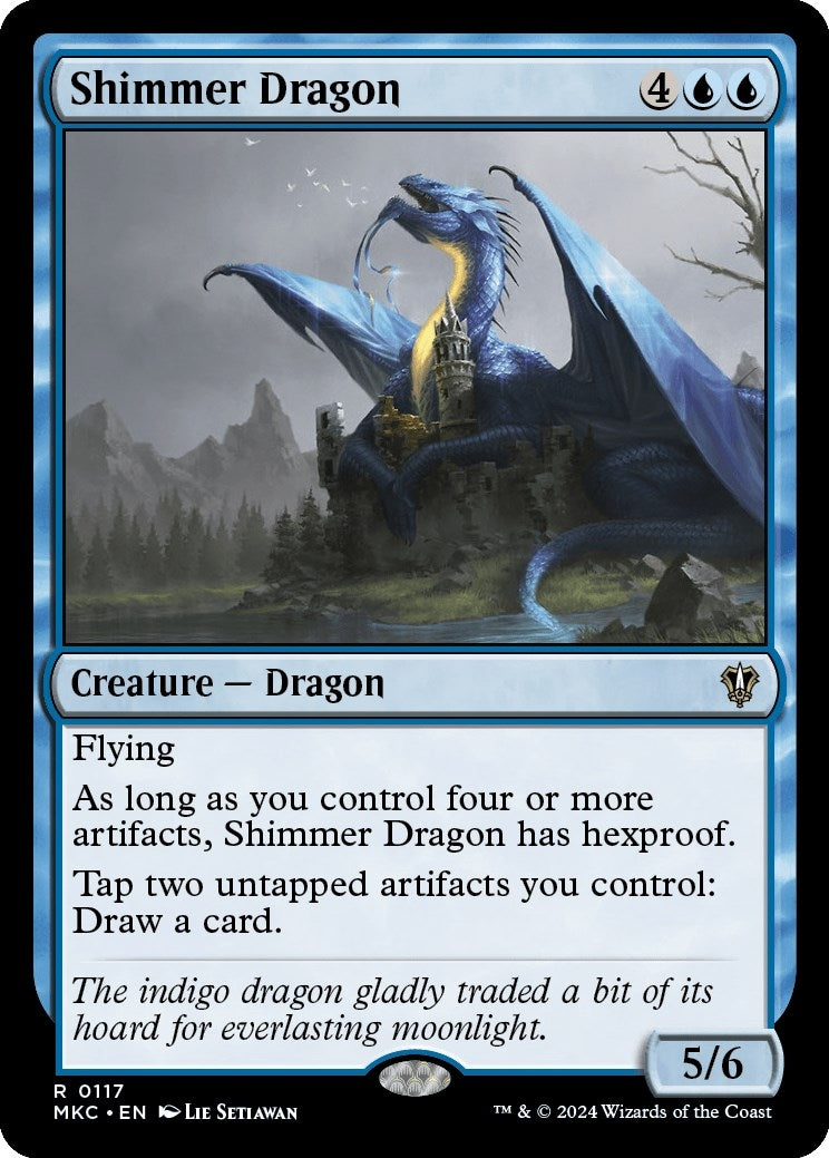 Image for Shimmer Dragon (117) - Magic: The Gathering