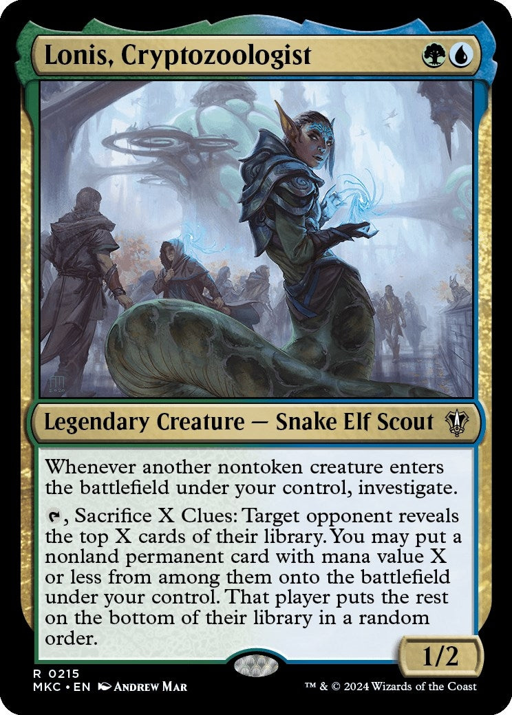 Image for Lonis, Cryptozoologist (215) - Magic: The Gathering