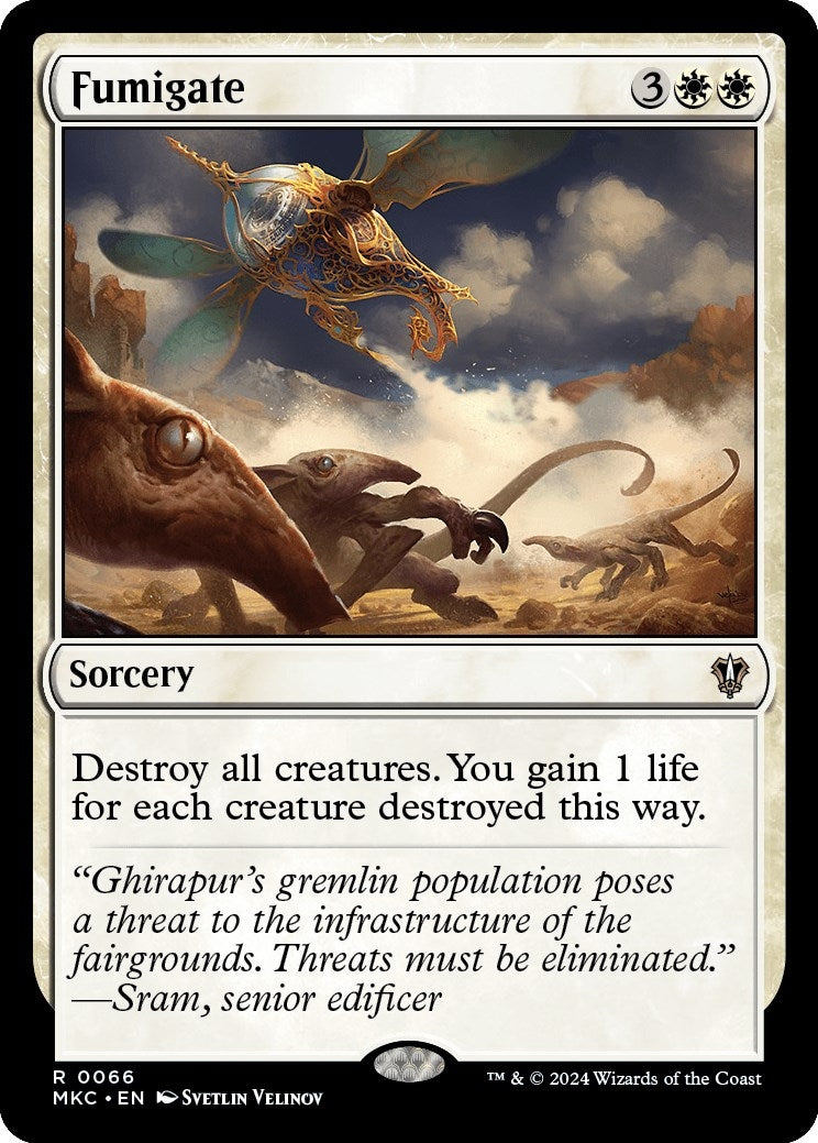 Image for Fumigate (66) - Magic: The Gathering
