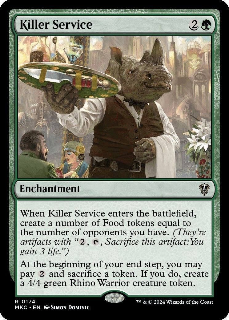 Image for Killer Service (174) - Magic: The Gathering