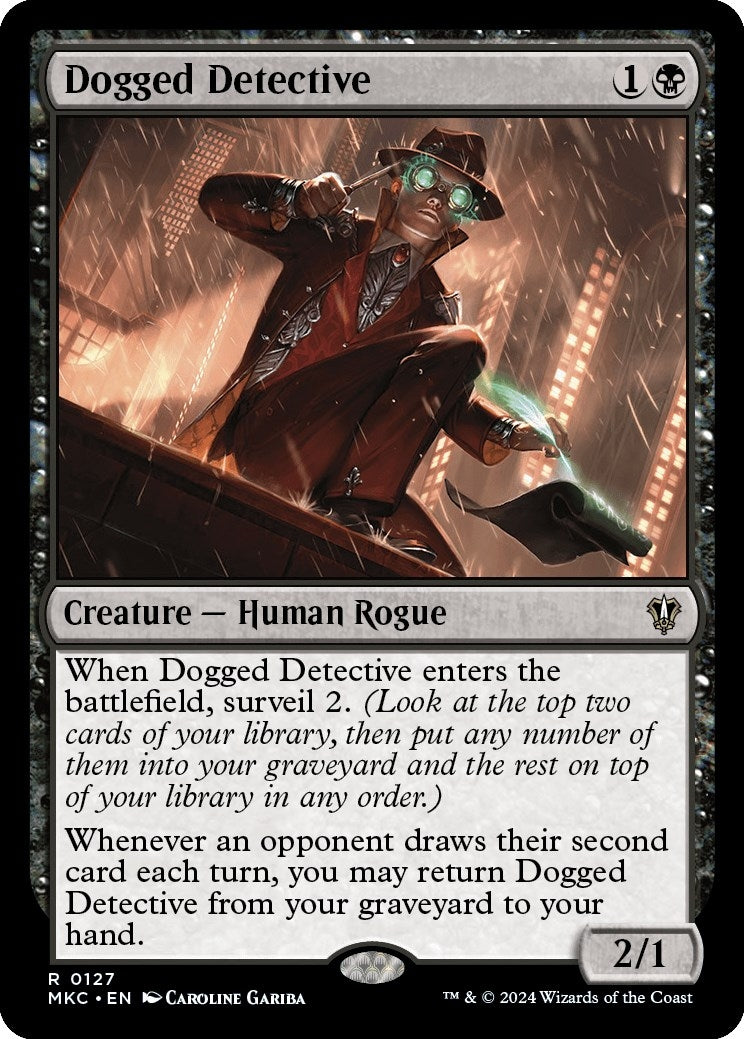 Image for Dogged Detective (127) - Magic: The Gathering
