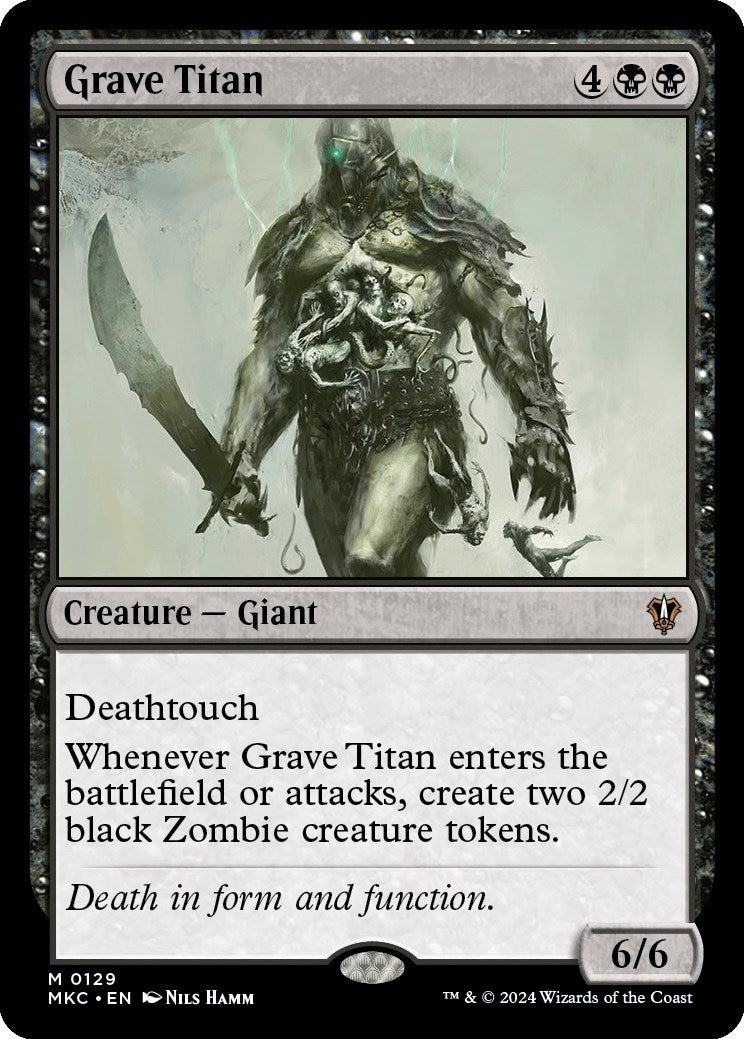 Image for Grave Titan (129) - Magic: The Gathering