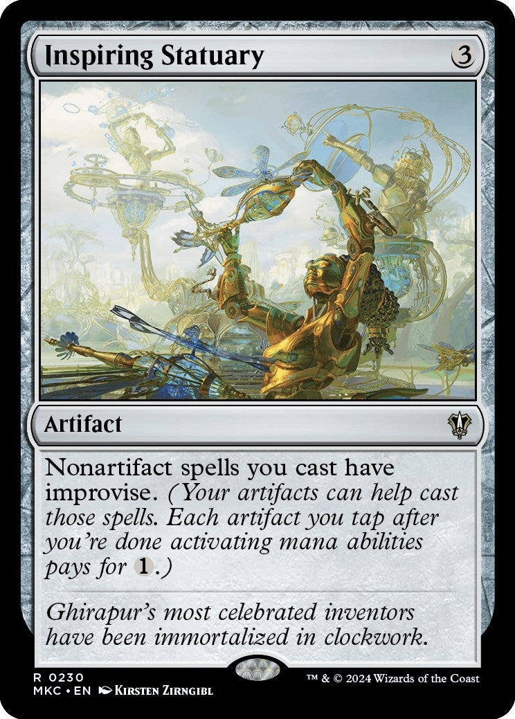 Image for Inspiring Statuary (230) - Magic: The Gathering