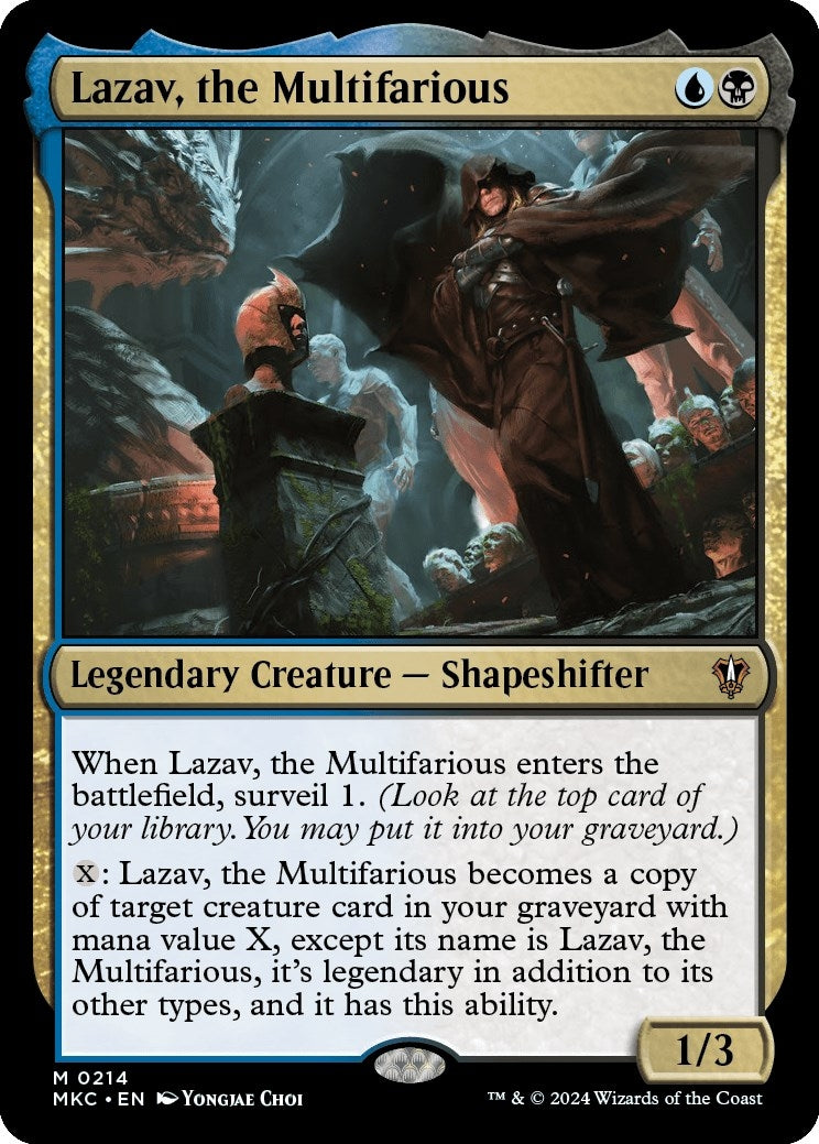 Image for Lazav, the Multifarious (214) - Magic: The Gathering
