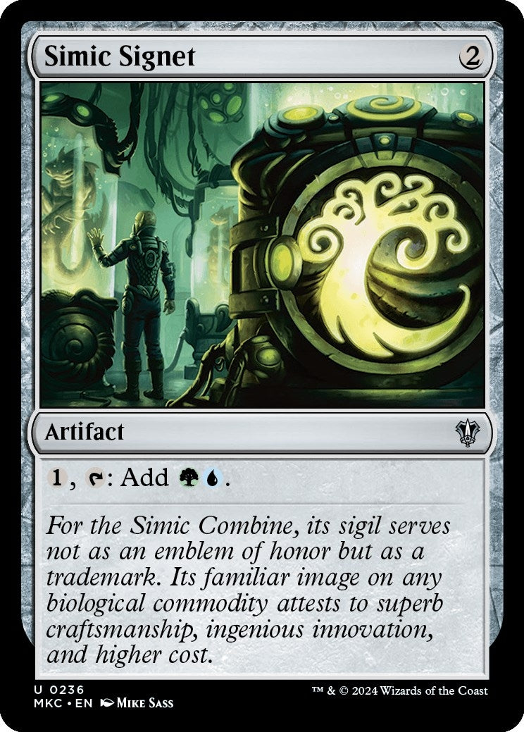 Image for Simic Signet (236) - Magic: The Gathering