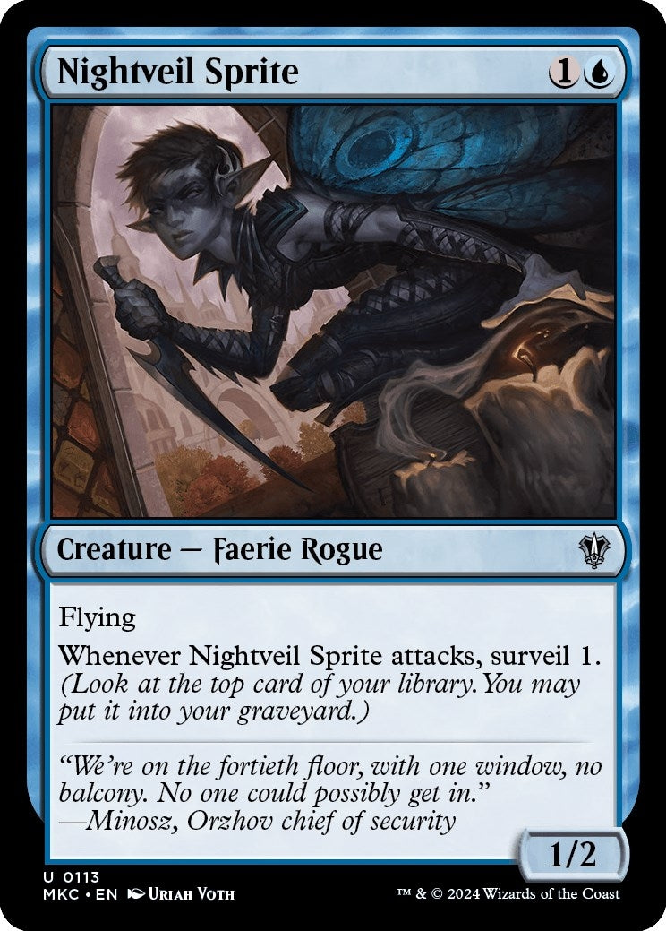 Image for Nightveil Sprite (113) - Magic: The Gathering