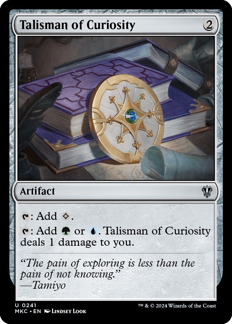 Image for Talisman of Curiosity (241) - Magic: The Gathering