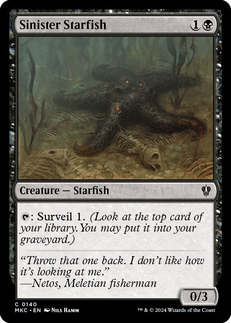 Image for Sinister Starfish (140) - Magic: The Gathering