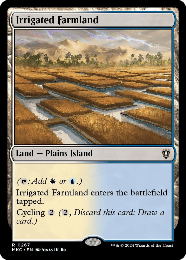 Image for Irrigated Farmland (267) - Magic: The Gathering