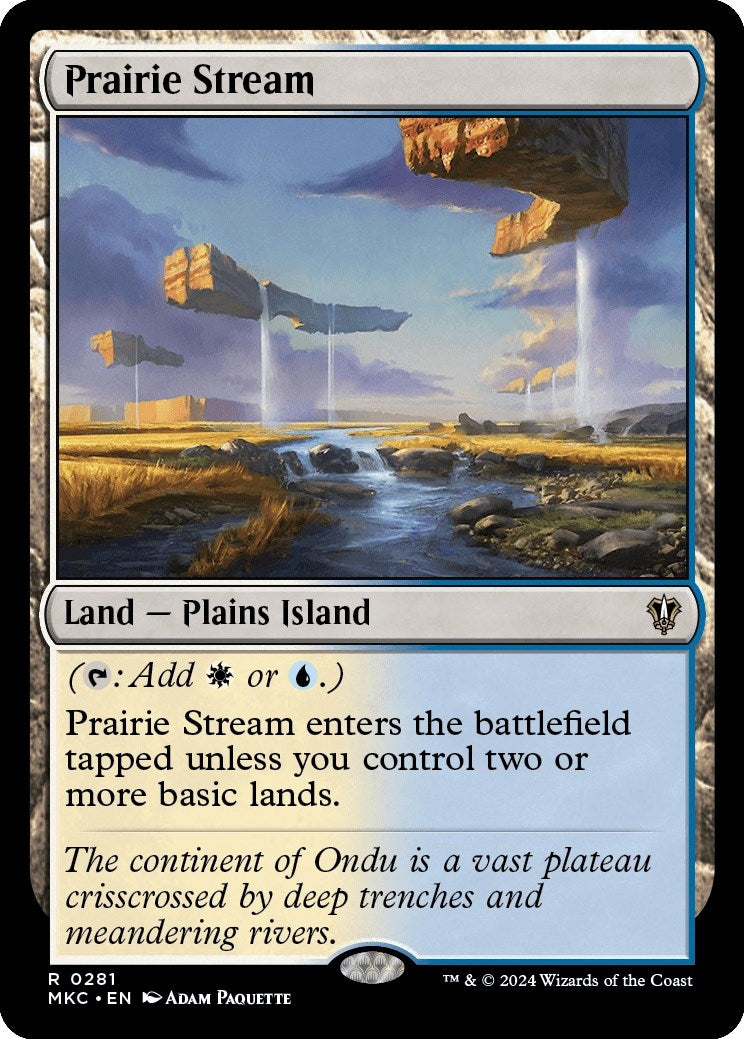 Image for Prairie Stream (281) - Magic: The Gathering