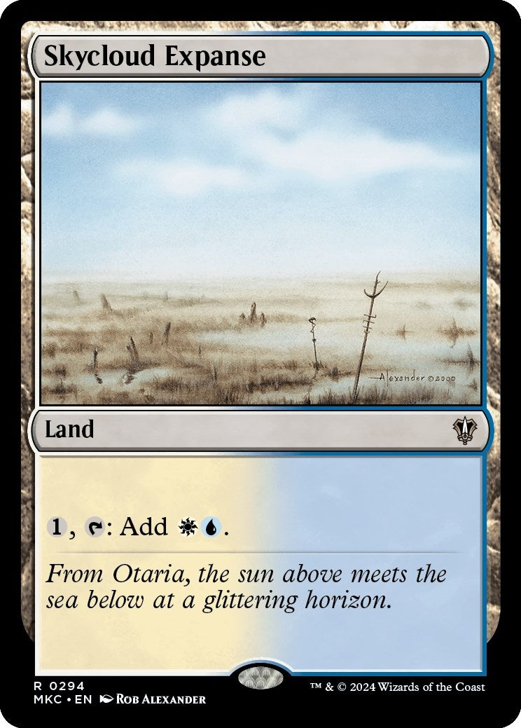 Image for Skycloud Expanse (294) - Magic: The Gathering