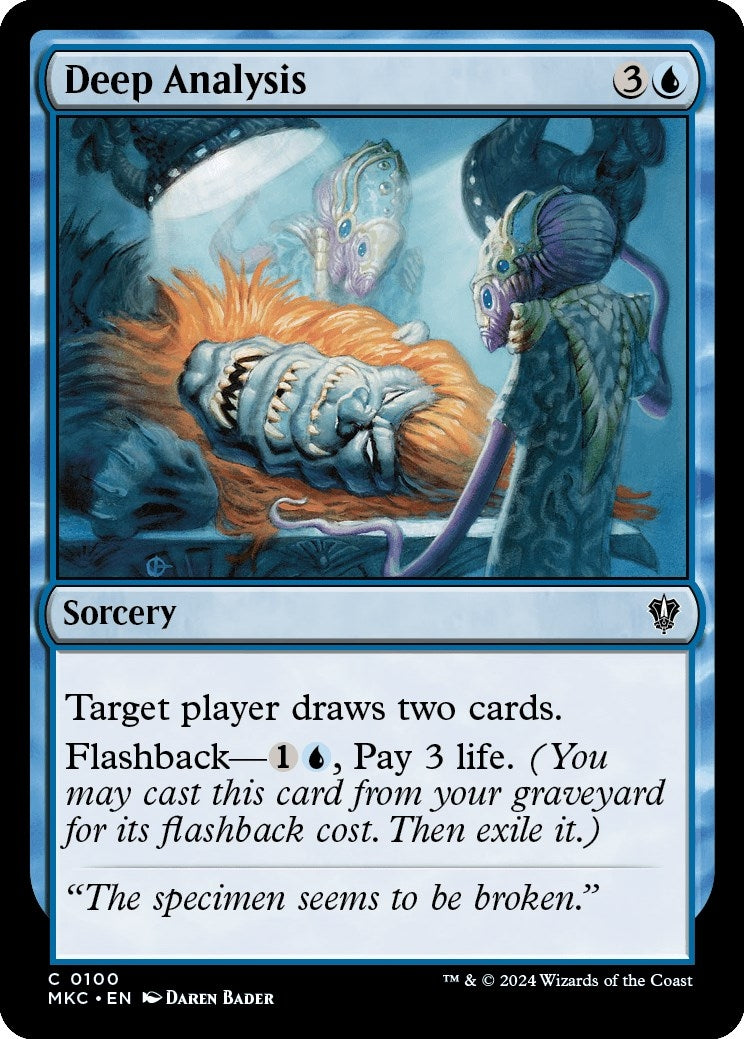 Image for Deep Analysis (100) - Magic: The Gathering