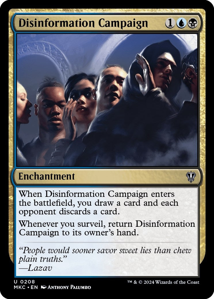 Image for Disinformation Campaign (208) - Magic: The Gathering