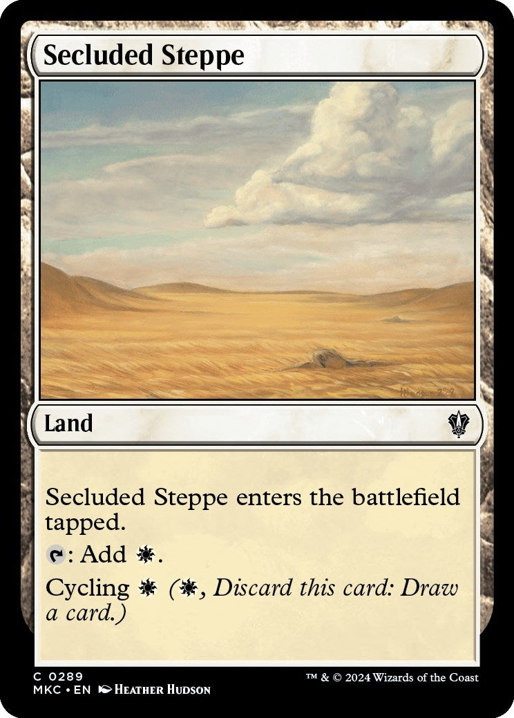 Image for Secluded Steppe (289) - Magic: The Gathering