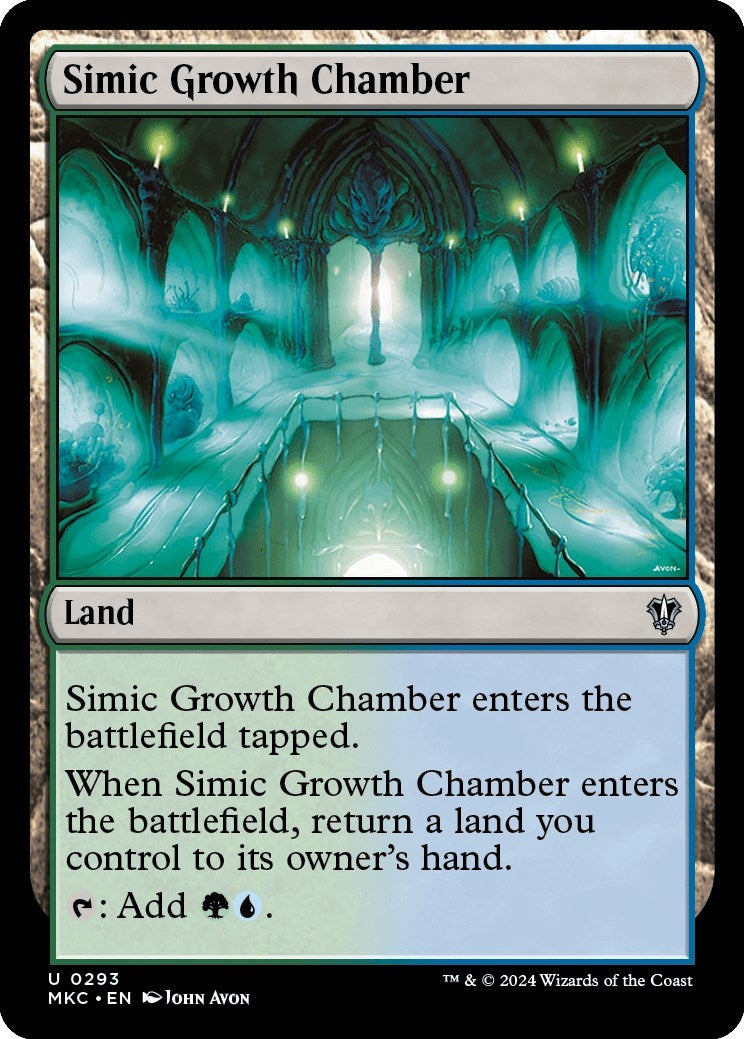 Image for Simic Growth Chamber (293) - Magic: The Gathering