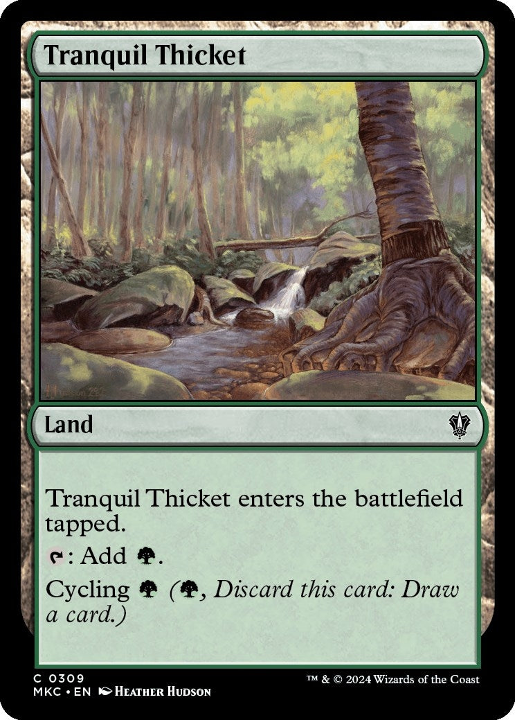 Image for Tranquil Thicket (309) - Magic: The Gathering