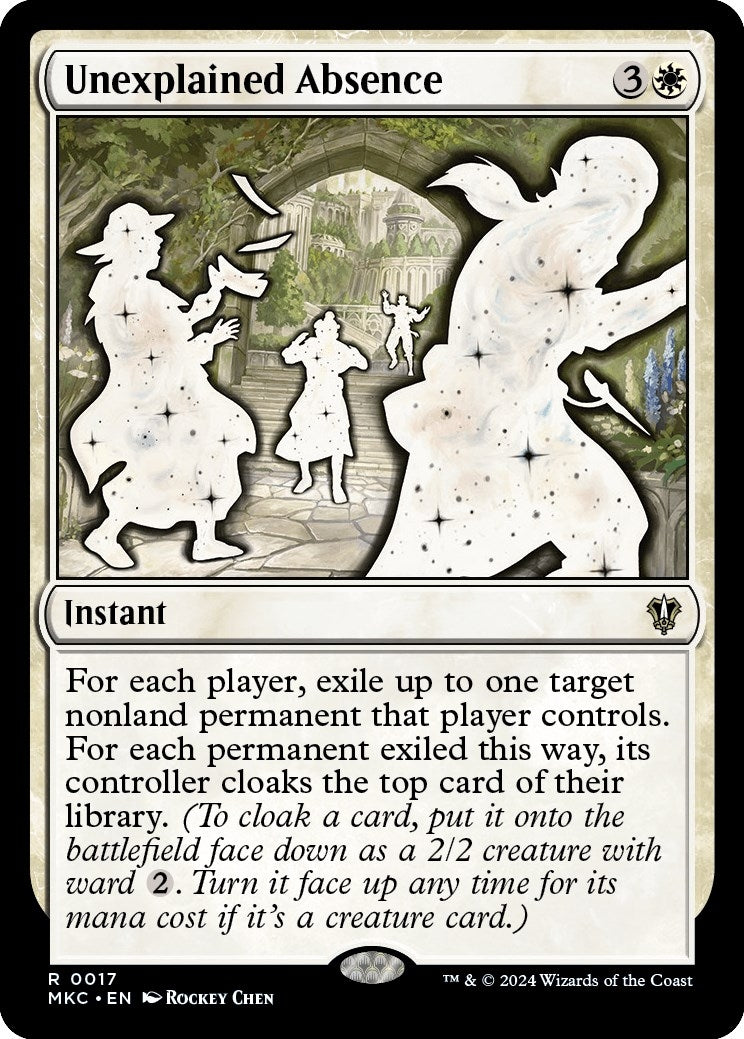Image for Unexplained Absence (17) - Magic: The Gathering