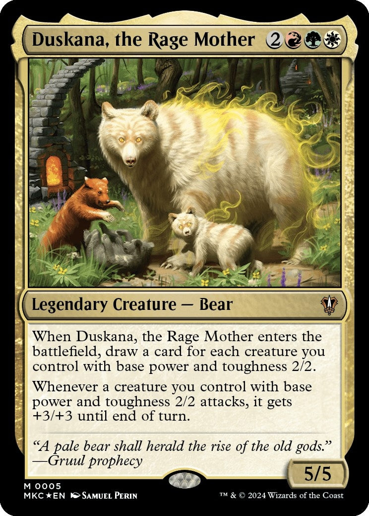 Image for Duskana, the Rage Mother (5) - Magic: The Gathering
