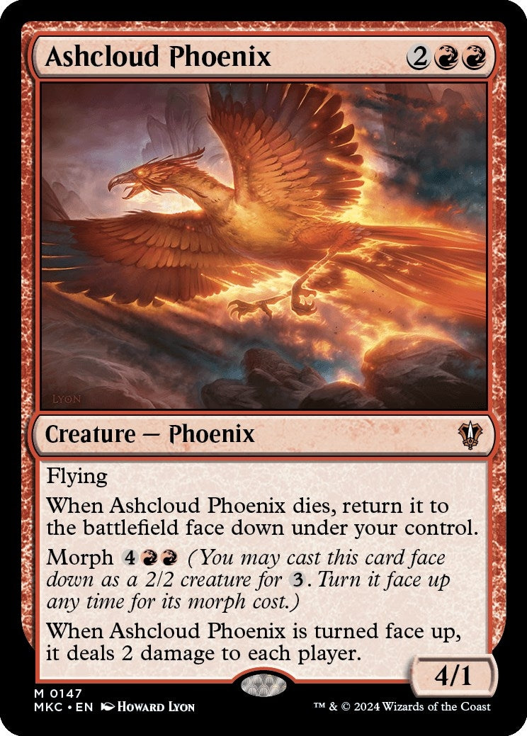 Image for Ashcloud Phoenix (147) - Magic: The Gathering