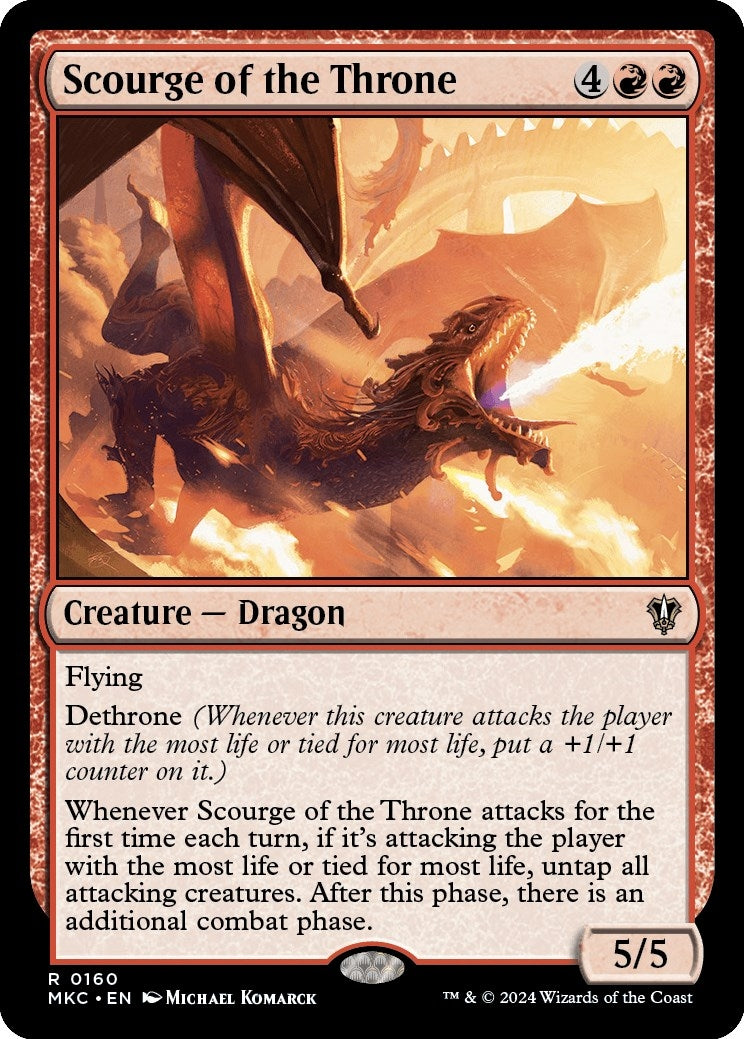 Image for Scourge of the Throne (160) - Magic: The Gathering