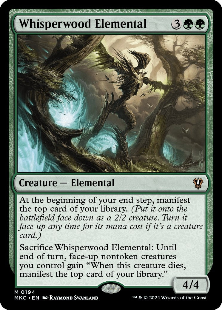 Image for Whisperwood Elemental (194) - Magic: The Gathering