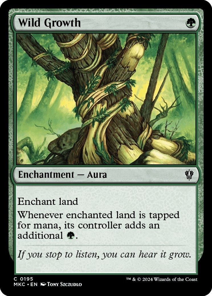 Image for Wild Growth (195) - Magic: The Gathering