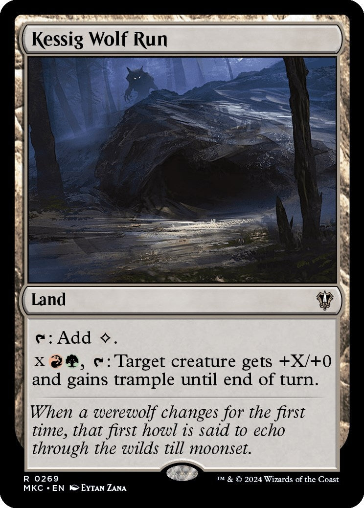 Image for Kessig Wolf Run (269) - Magic: The Gathering
