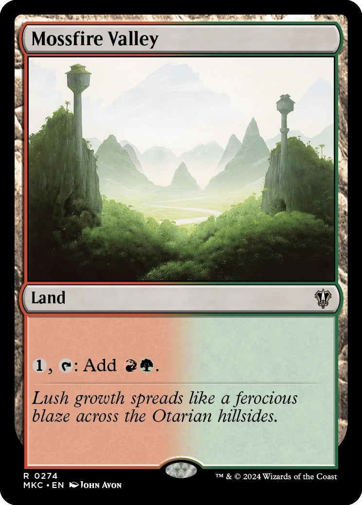 Image for Mossfire Valley (274) - Magic: The Gathering