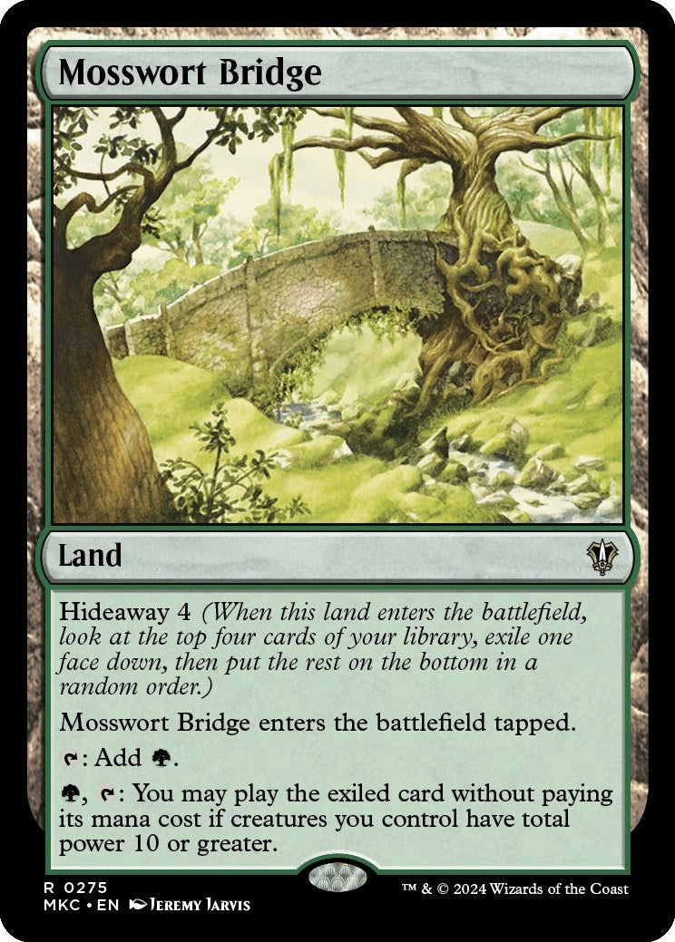 Image for Mosswort Bridge (275) - Magic: The Gathering