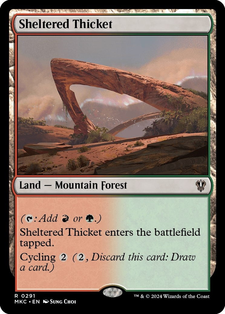 Image for Sheltered Thicket (291) - Magic: The Gathering