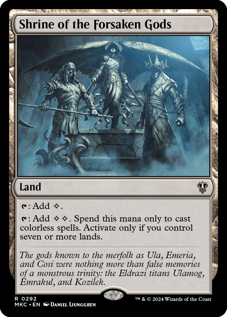 Image for Shrine of the Forsaken Gods (292) - Magic: The Gathering
