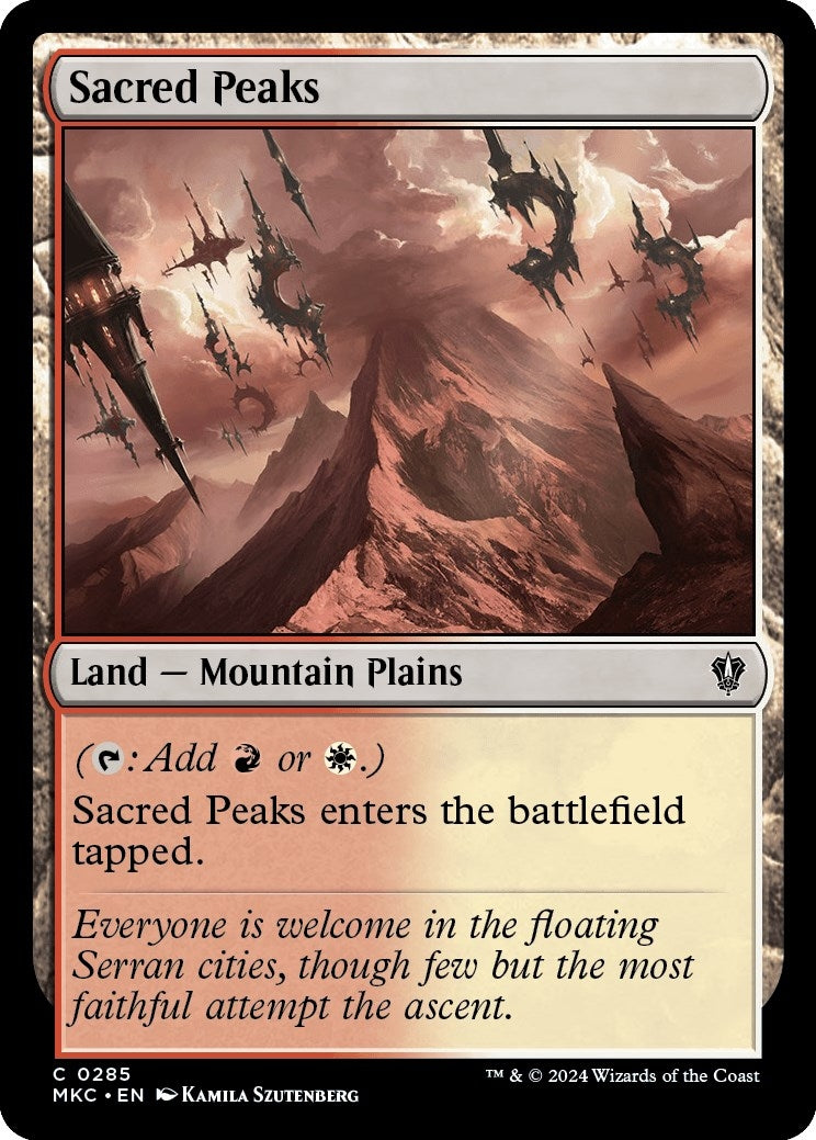 Image for Sacred Peaks (285) - Magic: The Gathering