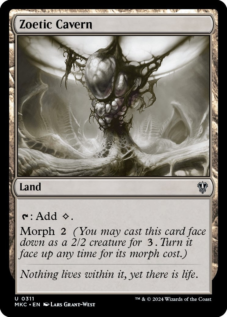 Image for Zoetic Cavern (311) - Magic: The Gathering