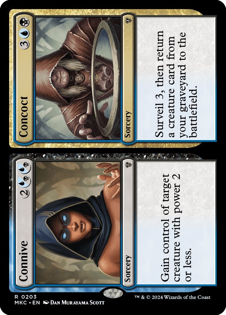 Image for Connive // Concoct (203) - Magic: The Gathering
