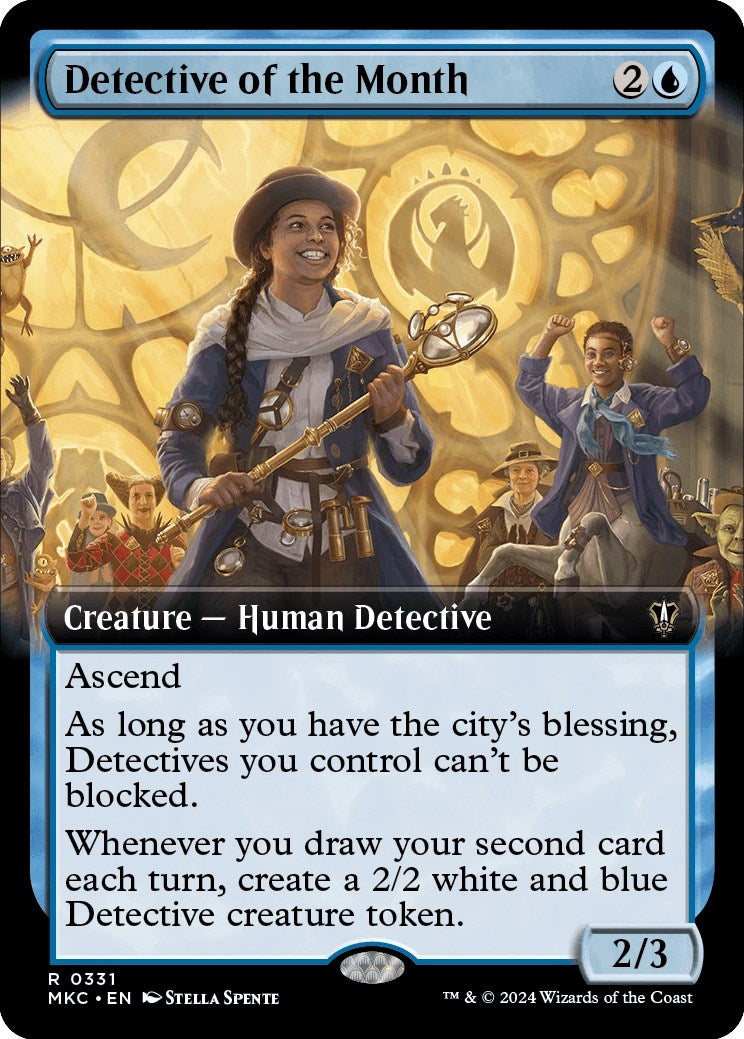 Image for Detective of the Month (Extended Art) (331) - Magic: The Gathering