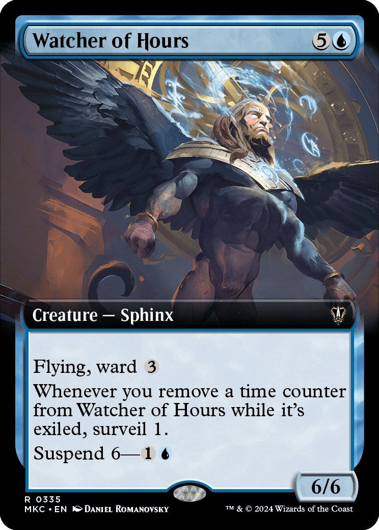 Image for Watcher of Hours (Extended Art) (335) - Magic: The Gathering