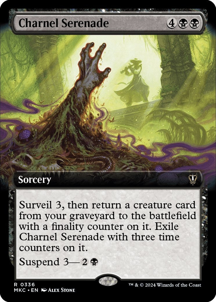Image for Charnel Serenade (Extended Art) (336) - Magic: The Gathering