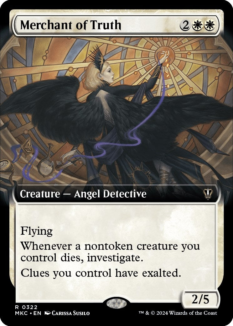 Image for Merchant of Truth (Extended Art) (322) - Magic: The Gathering