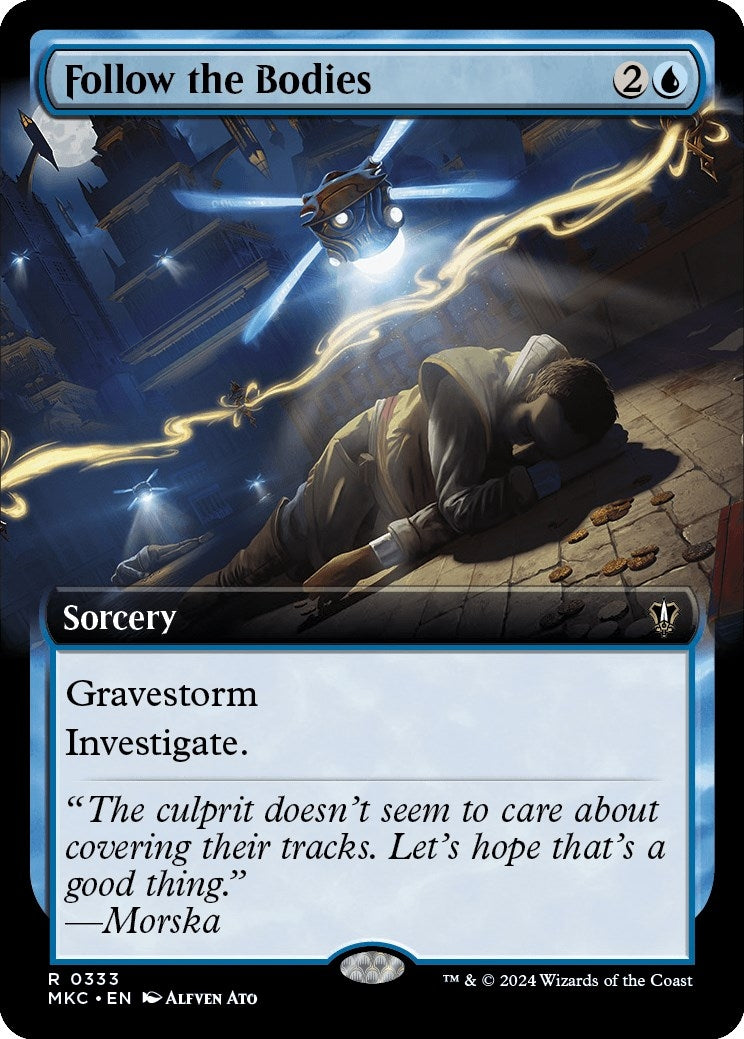 Image for Follow the Bodies (Extended Art) (333) - Magic: The Gathering