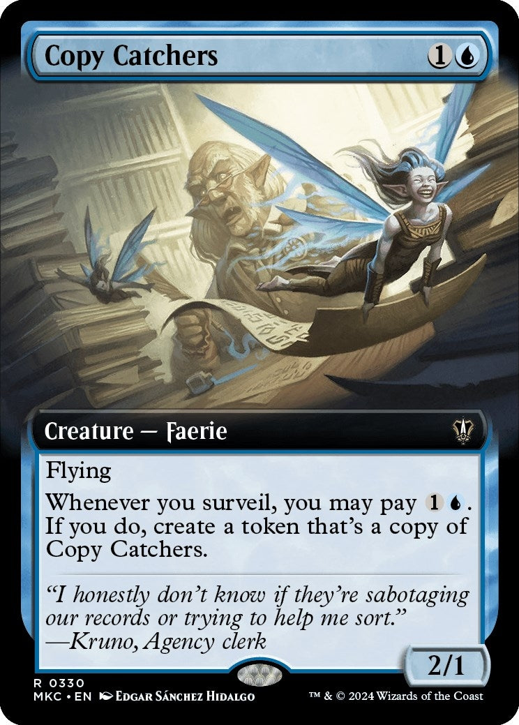 Image for Copy Catchers (Extended Art) (330) - Magic: The Gathering