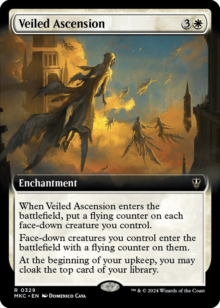 Image for Veiled Ascension (Extended Art) (329) - Magic: The Gathering