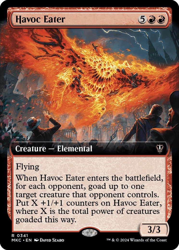 Image for Havoc Eater (Extended Art) (341) - Magic: The Gathering