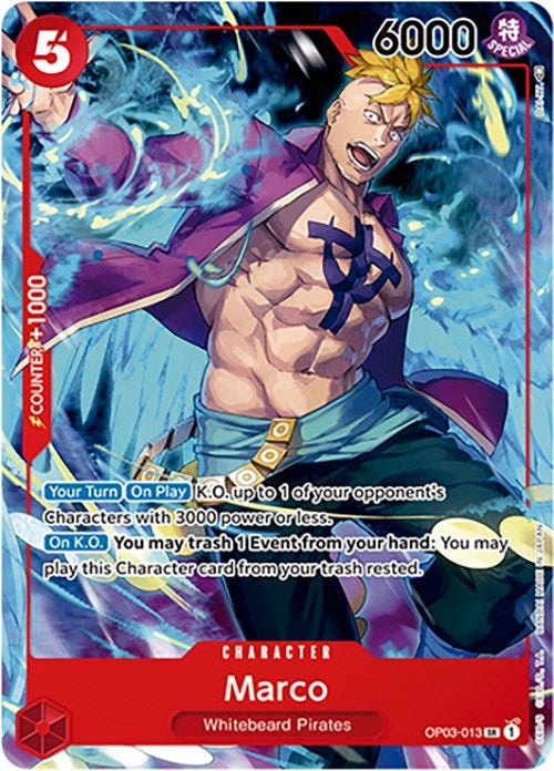 Image for Marco (Japanese 1st Anniversary Set) (OP03-013) - One Piece Card Game