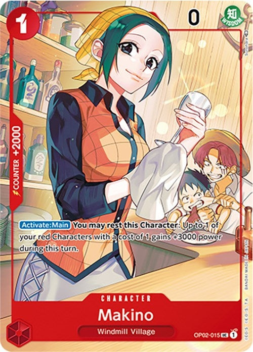 Image for Makino (Japanese 1st Anniversary Set) (OP02-015) - One Piece Card Game