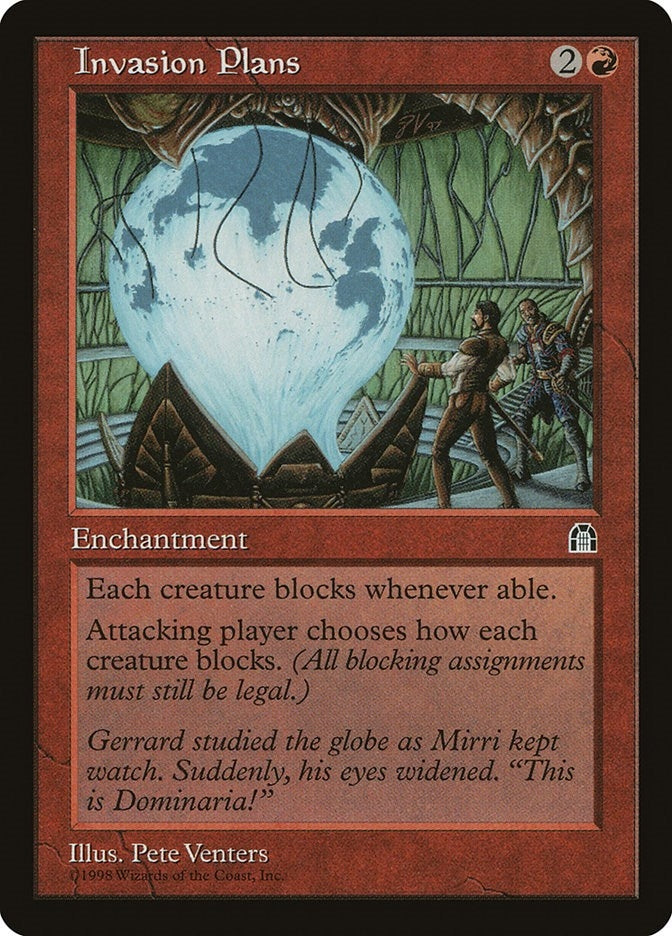 Image for Invasion Plans - Magic: The Gathering