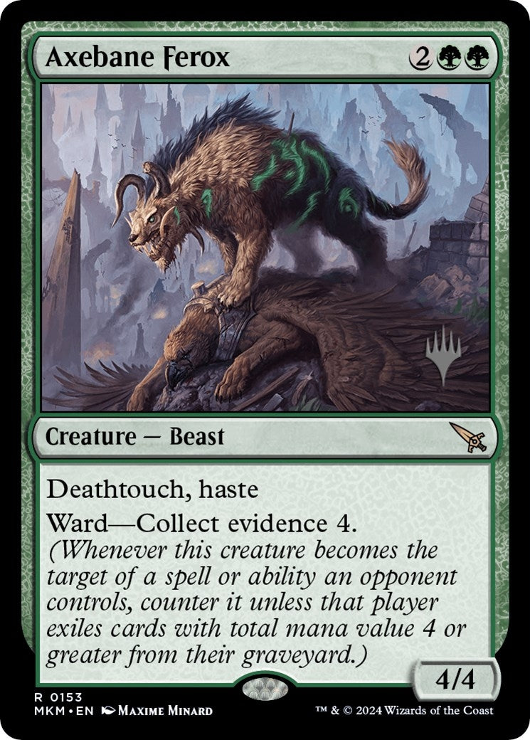 Image for Axebane Ferox (153) - Magic: The Gathering