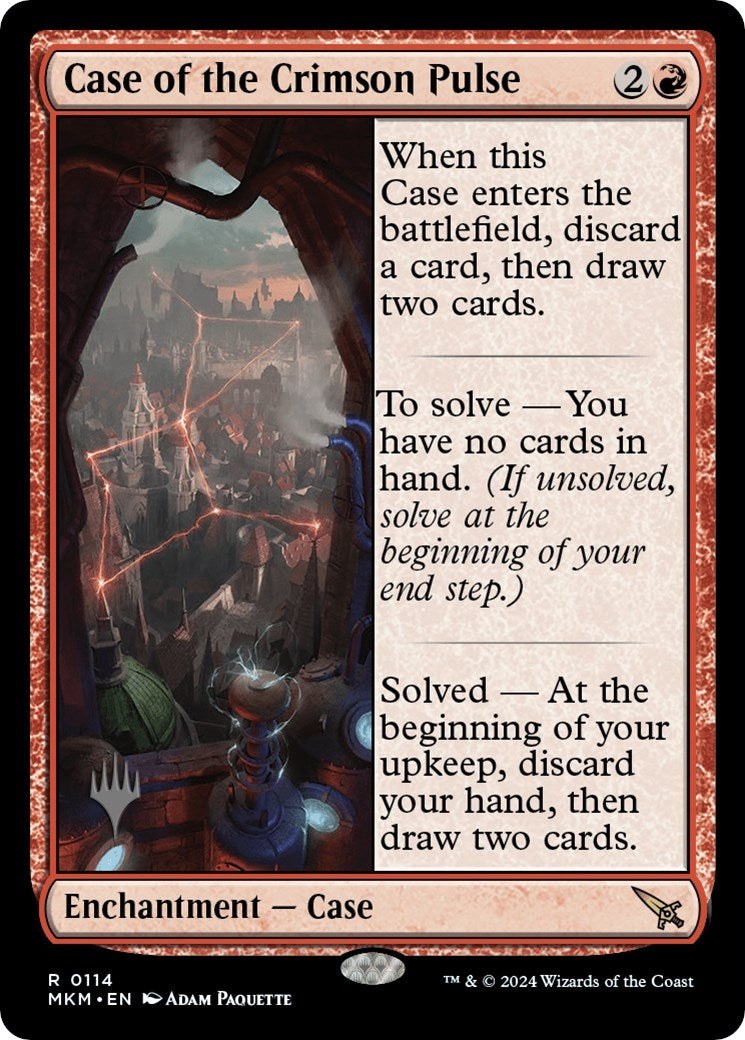 Image for Case of the Crimson Pulse (114) - Magic: The Gathering