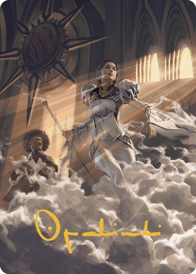 Image for Call a Surprise Witness Art Card (Gold-Stamped Signature) (28) - Magic: The Gathering