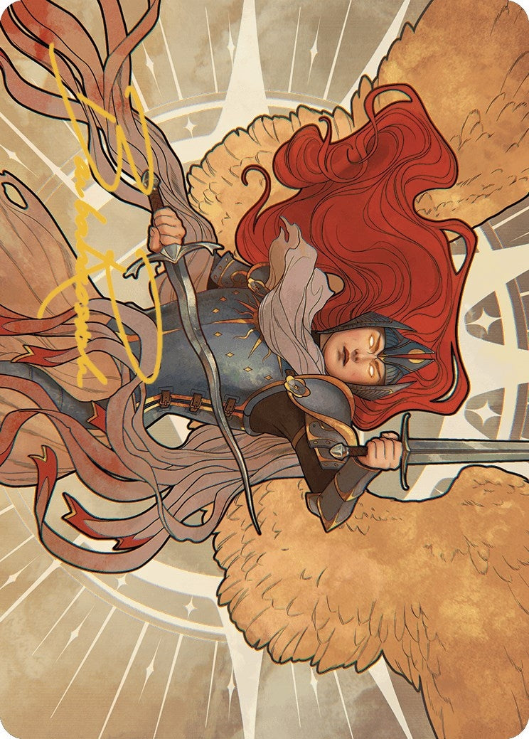 Image for Aurelia, the Law Above Art Card (36/49) (Gold-Stamped Signature) (36) - Magic: The Gathering