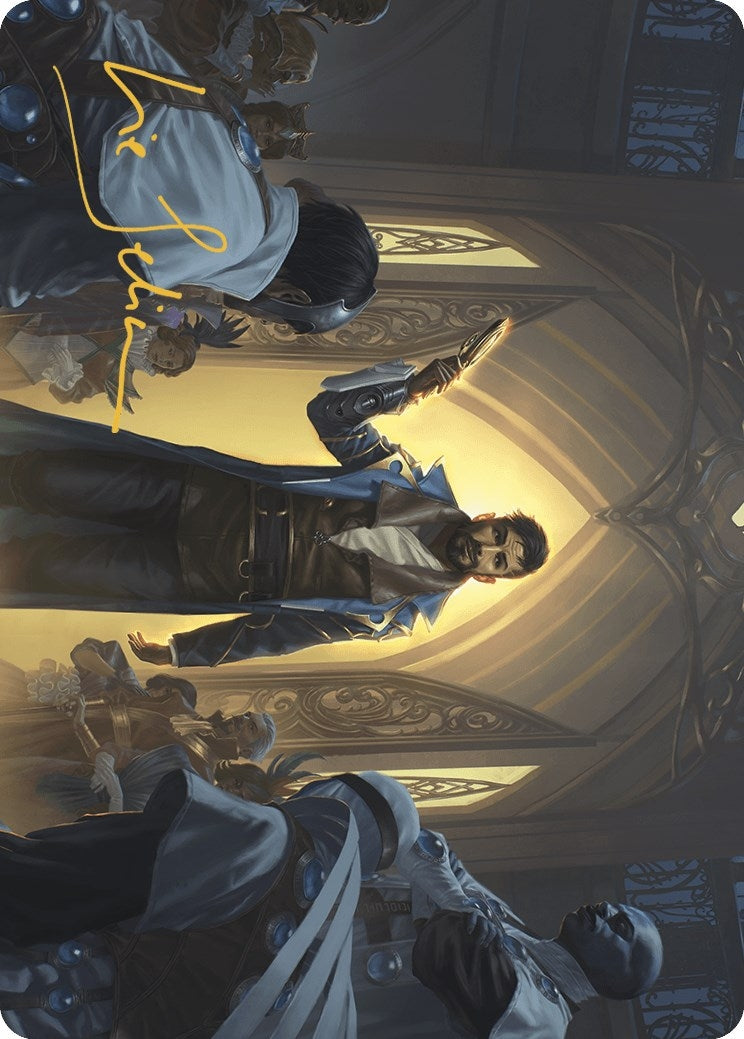 Image for Auspicious Arrival Art Card (Gold-Stamped Signature) (2) - Magic: The Gathering